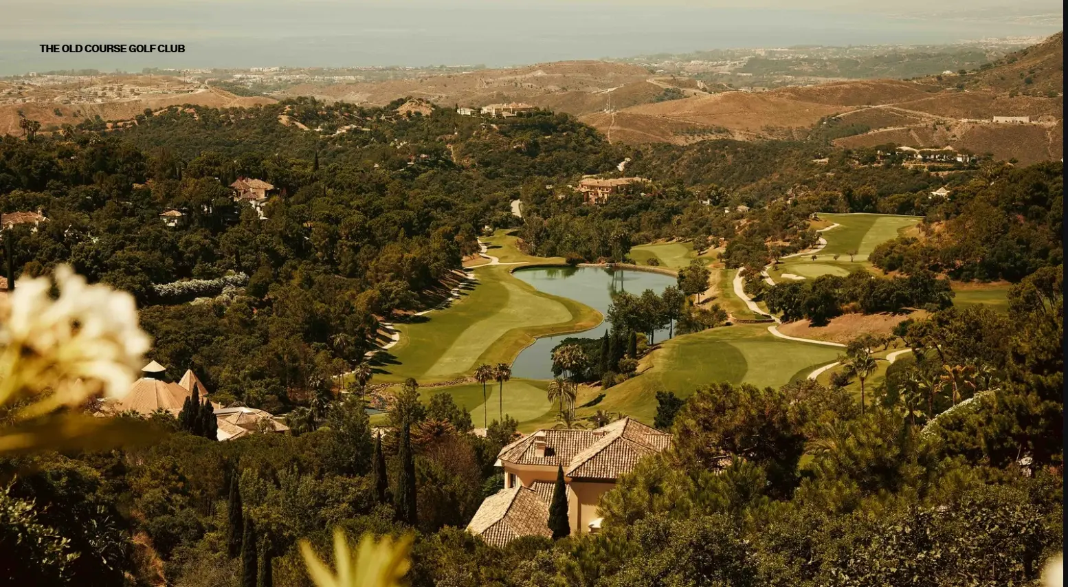 The Old Course golf club at La Zagaleta